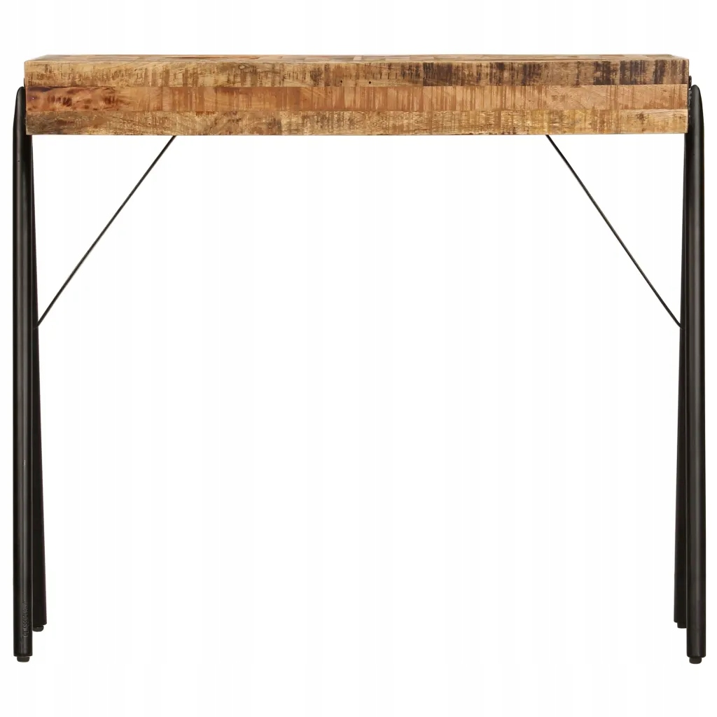 vidaXL Stolik typu konsola z litego drewna mango, 80 x 40 x 75 cm
