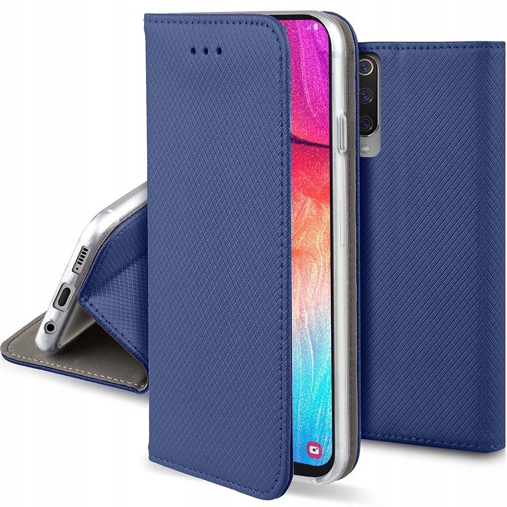 Etui SAMSUNG GALAXY M13 4G Portfel z Klapką Flip Magnet granatowe