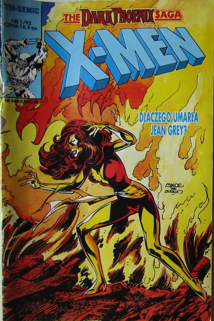 MARVEL X-MEN THE DARK PHOENIX SAGA NR 1/93 - PL