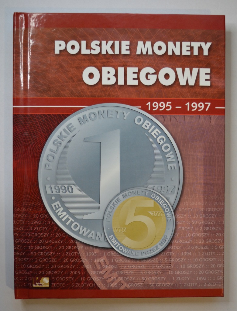 Pusty album na polskie monety obiegowe 1995-1997