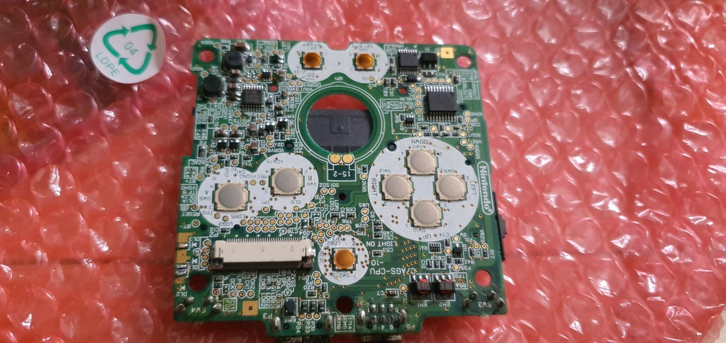 Game Boy advance SP płyta główna niesprawdzona