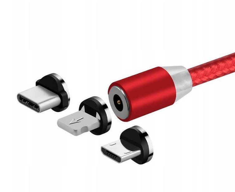 Купить Магнитный кабель Micro USB для Iphone USB-C 3 в 1: отзывы, фото, характеристики в интерне-магазине Aredi.ru