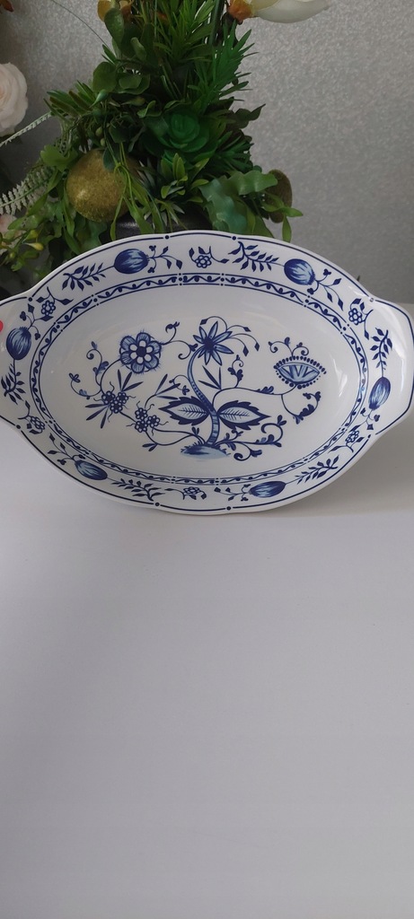 Misa porcelanowa Zwiebelmuster.