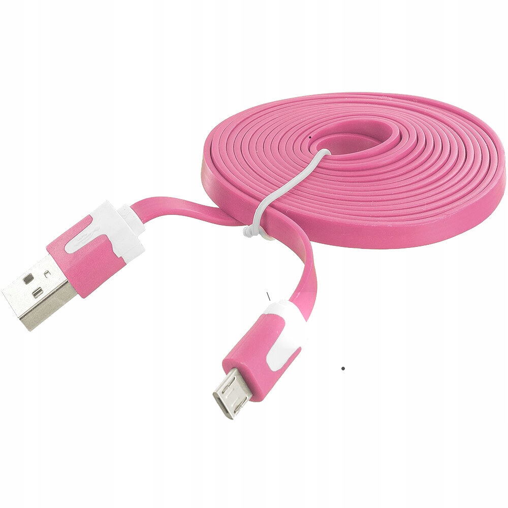 MOCNY WYTRZYMAŁY KABEL USB - MICRO USB 2M