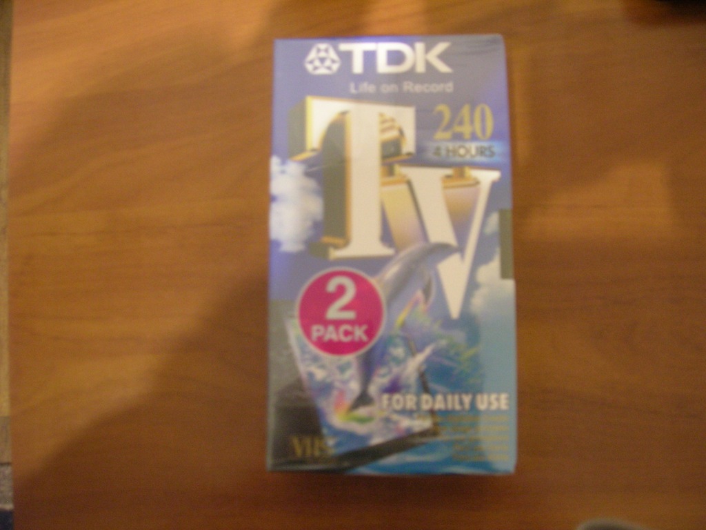 2 kasety VHS (nowy dwupak)