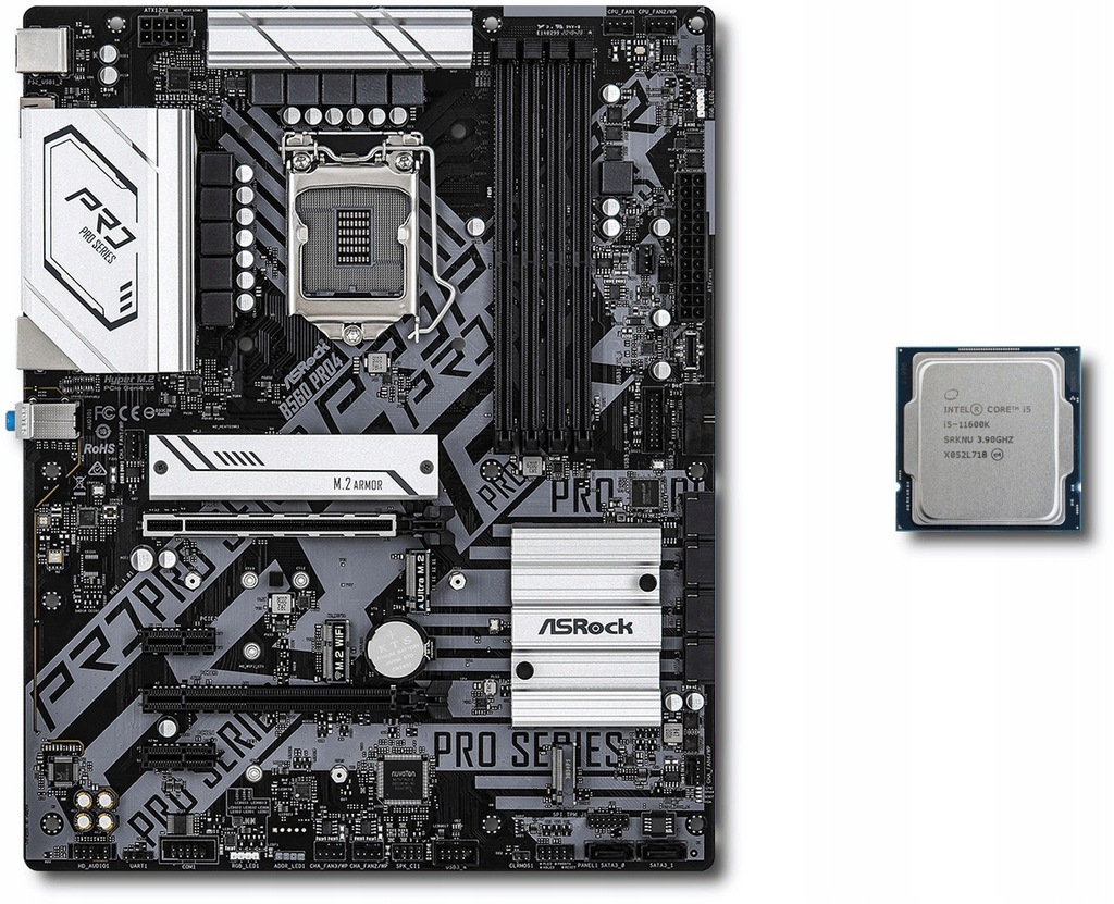 Купить КОМПЛЕКТ МАТЕРИНСКОЙ ПЛАТЫ ASRock B560 Pro4 CPU i5-10400: отзывы, фото, характеристики в интерне-магазине Aredi.ru