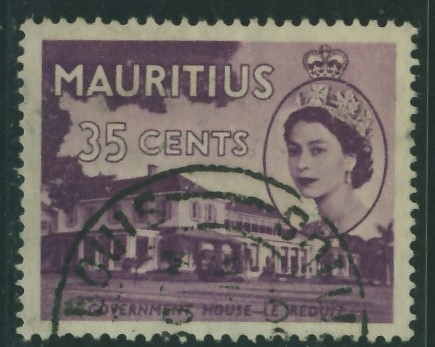Mauritius 35 cents - Le Reduit