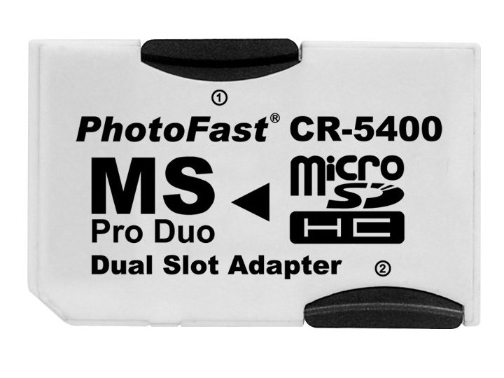 Купить Адаптер MS 2x для карт памяти microSD для Memory Stick Pro Duo: отзывы, фото, характеристики в интерне-магазине Aredi.ru