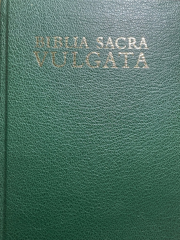 Biblia Sacra Vulgata iuxta vulgatam versionem weber 1994 r