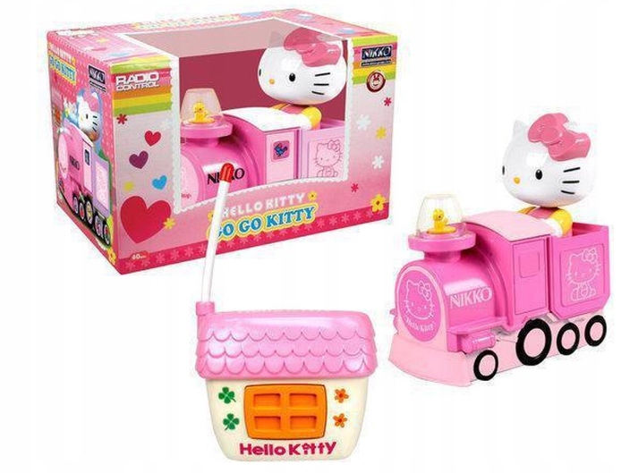 STEROWANY POCIĄG HELLO KITTY 3 FUNKCJE