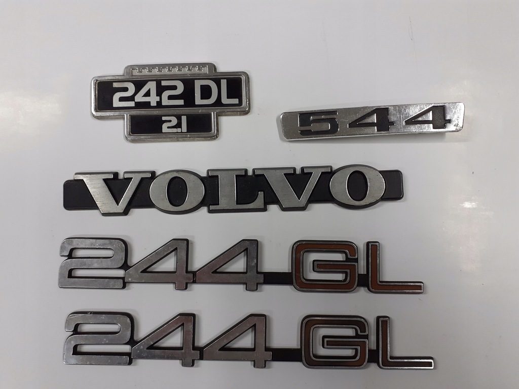 Volvo 240 242 244 Emblemat Napis