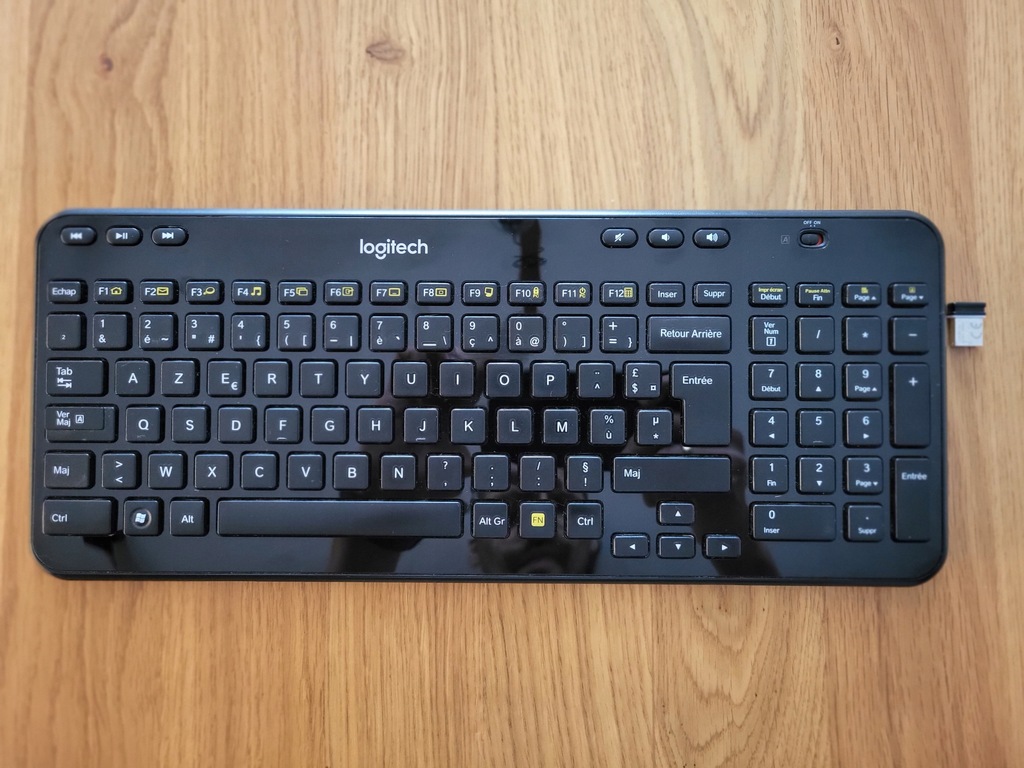 Купить Мембранная клавиатура Logitech K360 AZERTY FR: отзывы, фото и ...