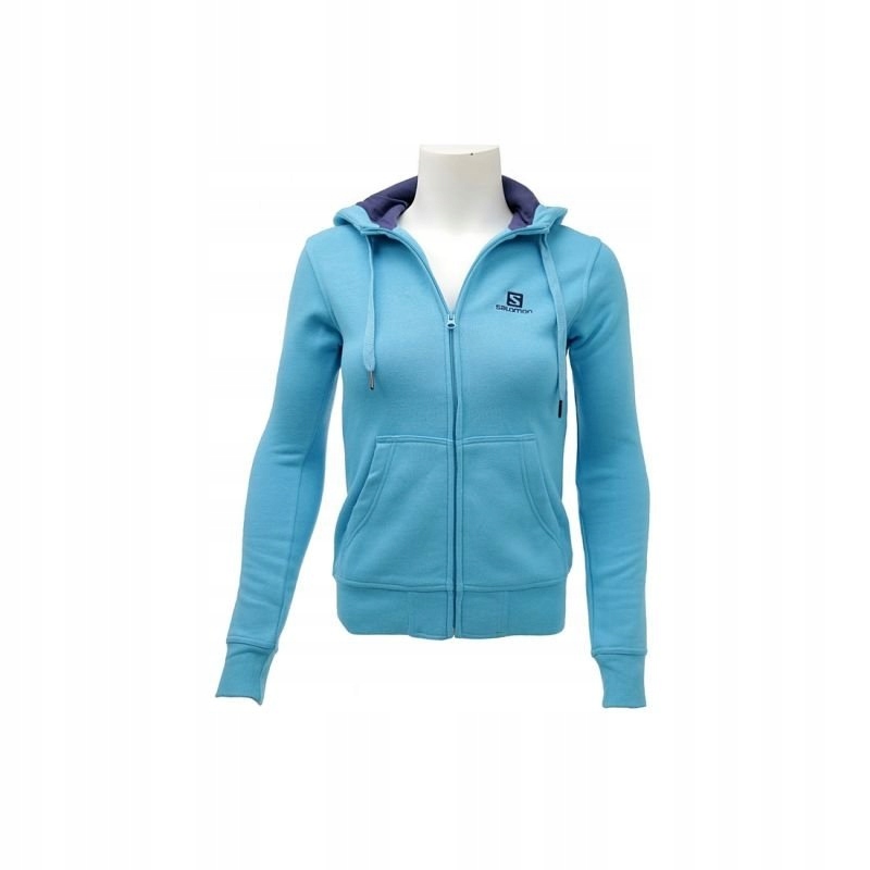 Bluza Salomon Logo FZ Hoodie W 353486