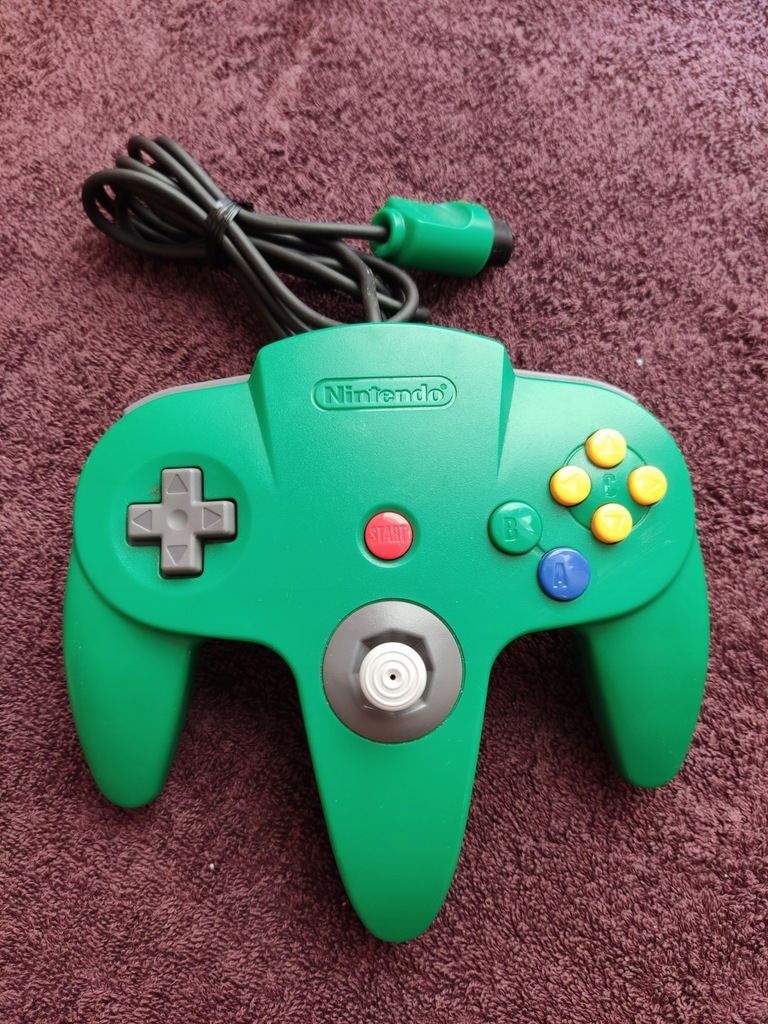 Kontroler Nintendo 64 Green