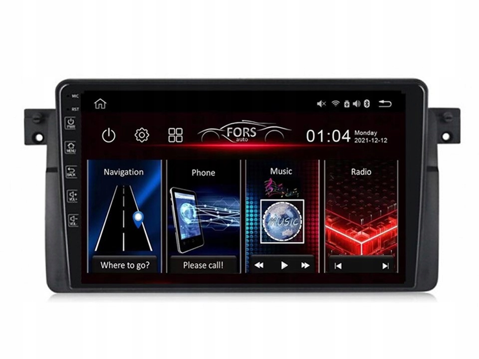 Radio Android M100 BMW 3 (E46) 1998-2005
