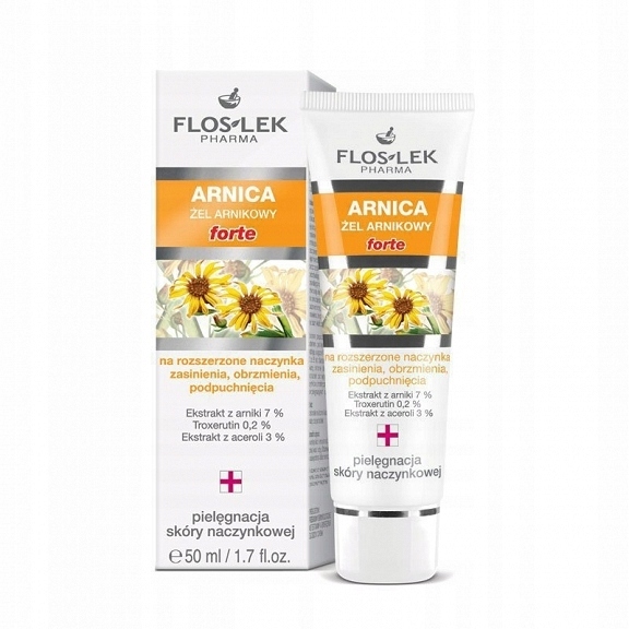 FLOS-LEK Żel Arnikowy Forte, 50 ml