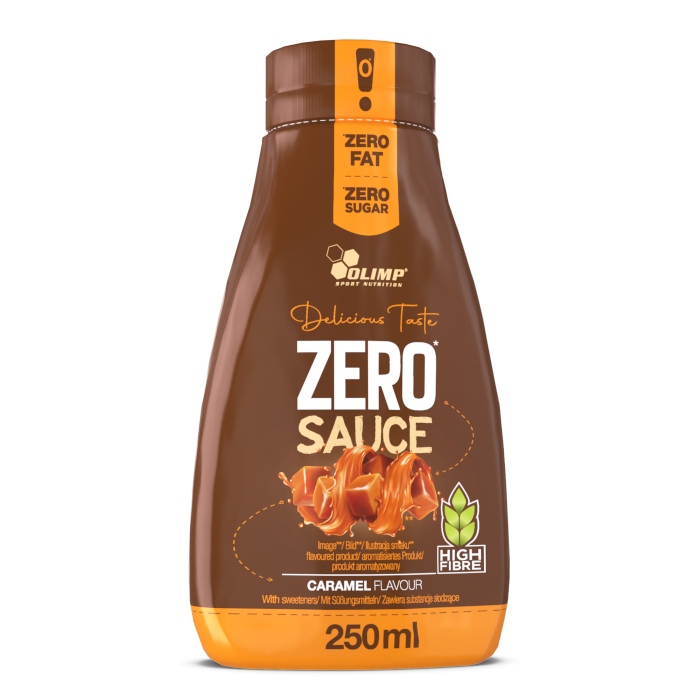 OLIMP ZERO SAUCE 250ml SOS ZERO KCAL KARMELOWY