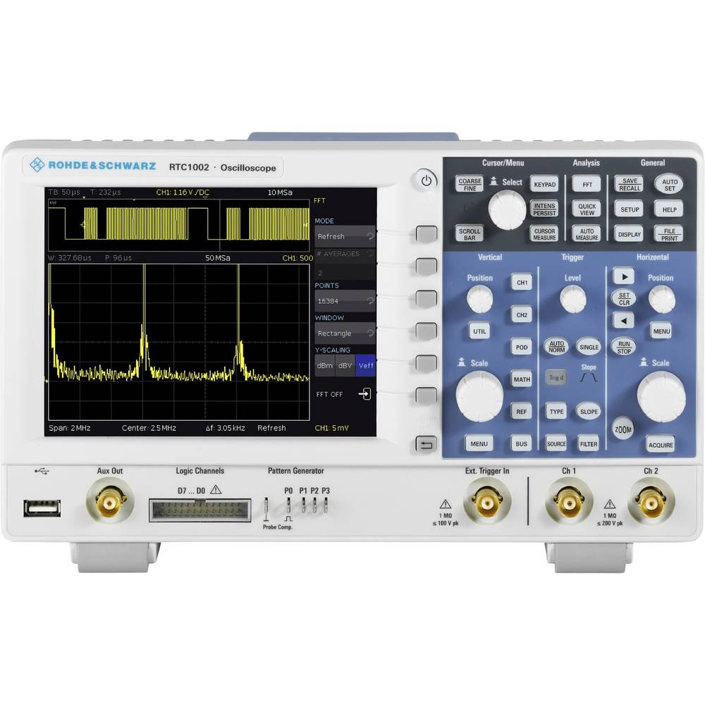 Oscyloskop cyfrowy Rohde & Schwarz RTC1002EDU