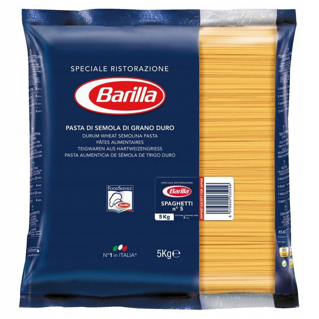 Barilla makaron do spaghetti 5kg