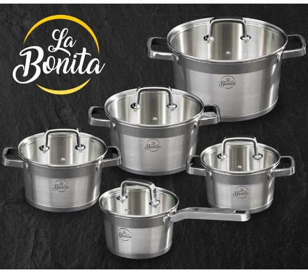 Garnki La Bonita Especial 13 El. Łyżki Kuchenne 7649876569