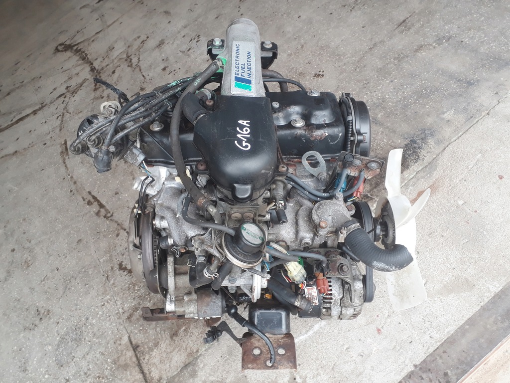 SILNIK KOMPLETNY SUZUKI VITARA 1.6 8V