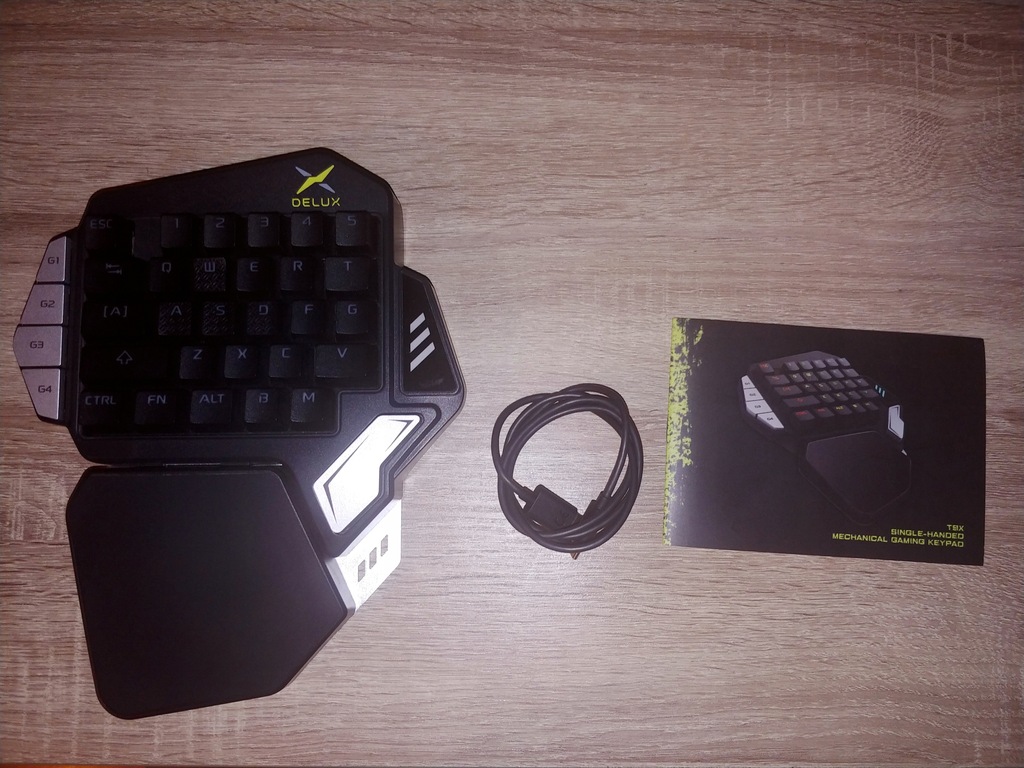 Delux T9X FPS Klawiatura Mechaniczna STAN BDB