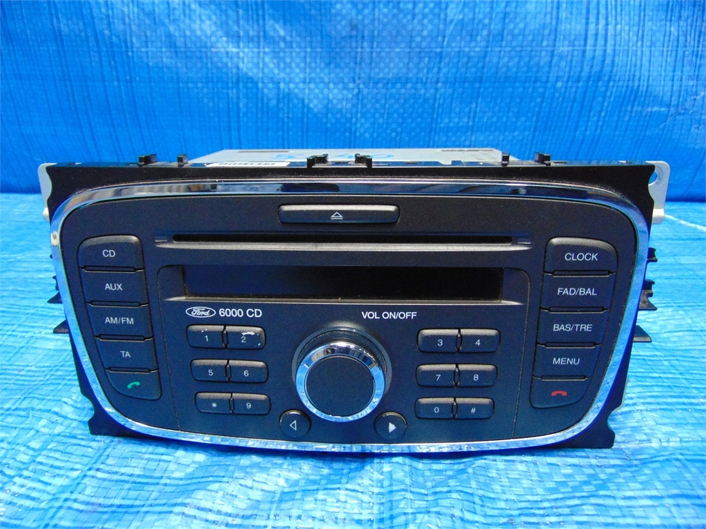 FORD FOCUS MK2 LIFT ORYGINALNE RADIO 6000CD KOD