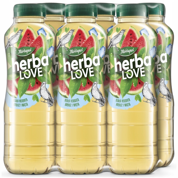 Herbapol HerbaLove Napój arbuz i mięta 6x500ml