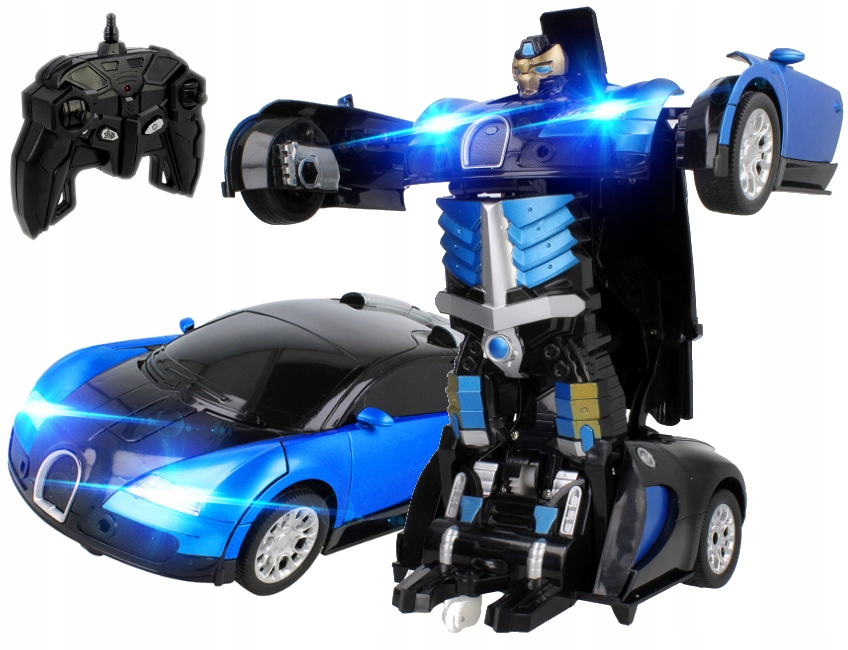 AUTO ROBOT Transformers 2w1 Sterowany + Pilot Z663