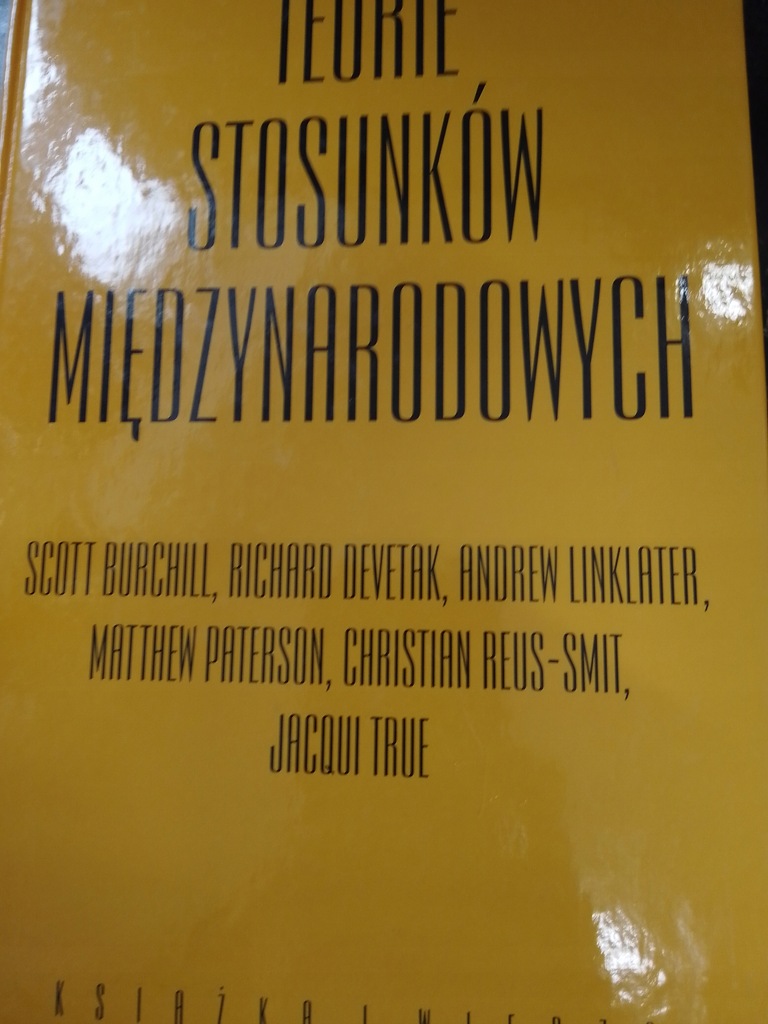 TEORIE STOSUNKÓW MIĘDZYNARODOWYCH