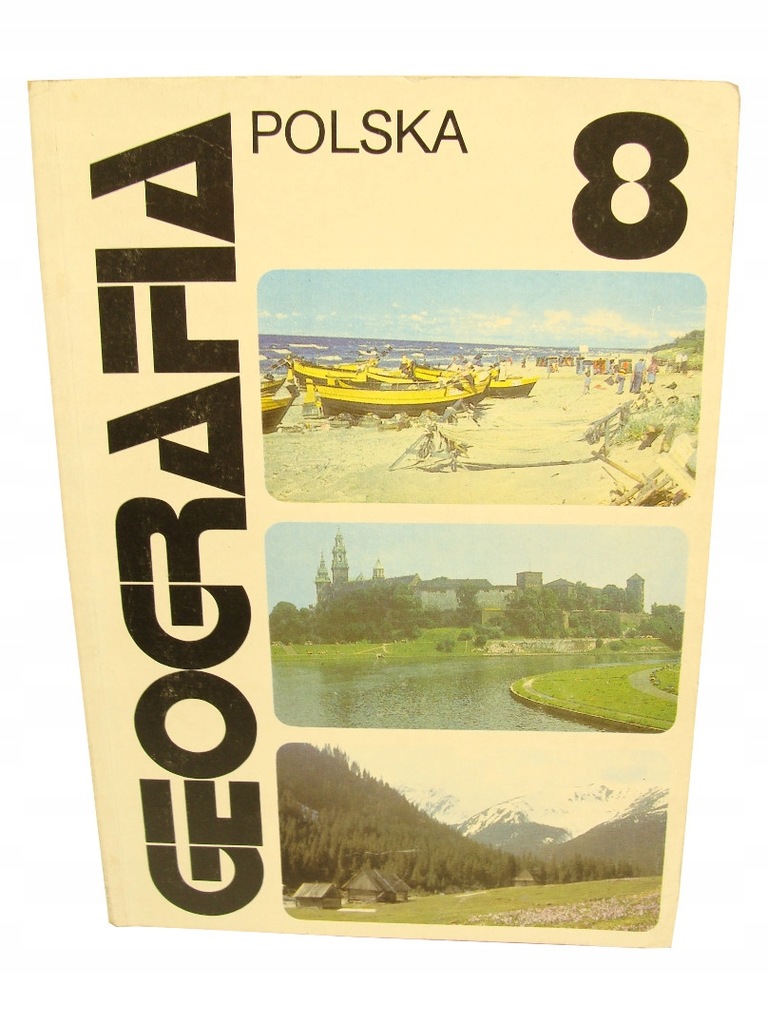 GEOGRAFIA POLSKA 8 DANUTA LICIŃSKA 1993 WYDANIE 5