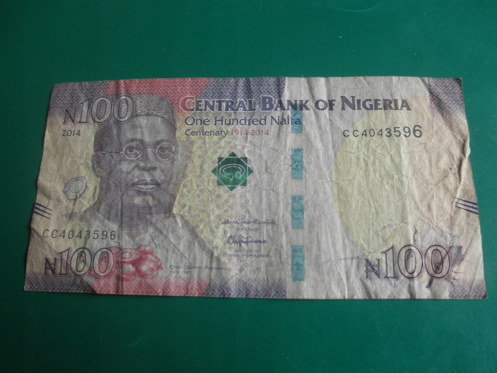 NIGERIA 100 NAIRA