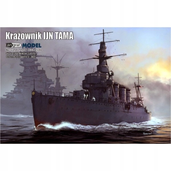 Krążownik IJN TAMA, Angraf Model, 1:200 W