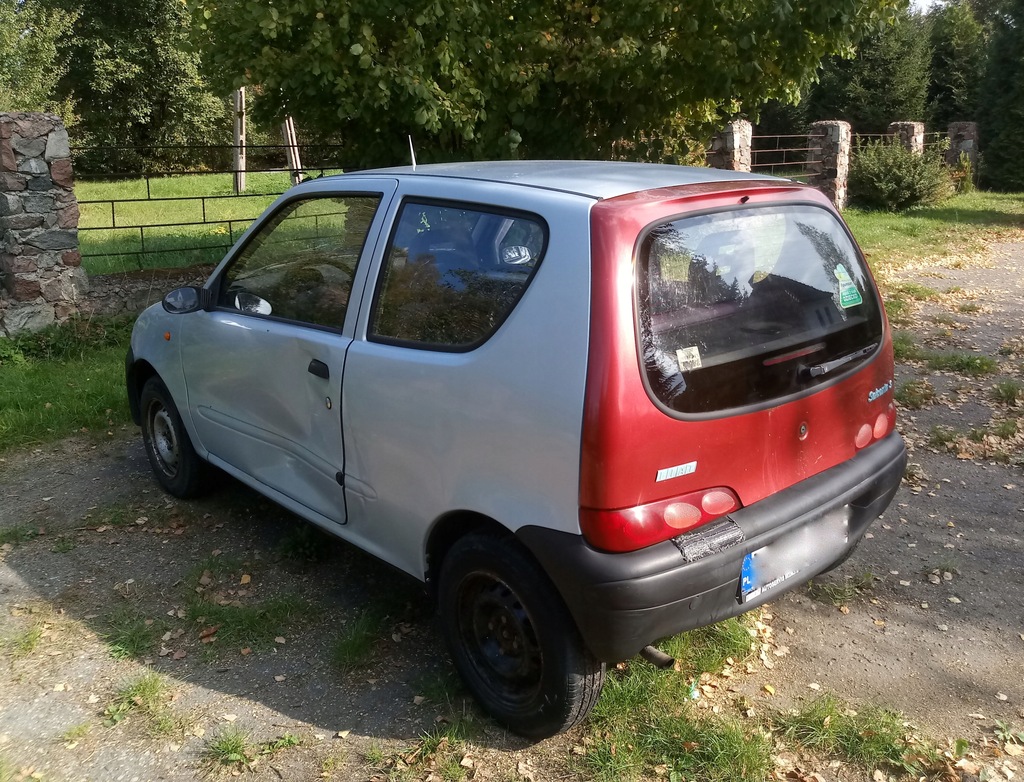 Fiat Seicento 900 8591865537 oficjalne archiwum Allegro