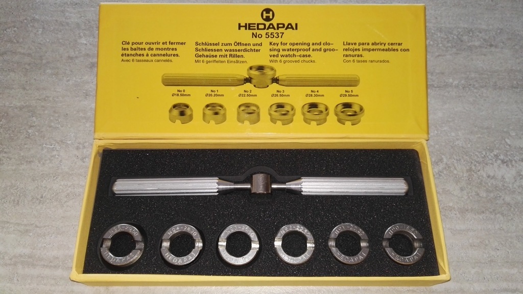 Zestaw kluczy HEDAPAI do zegarków Rolex Tudor 7338626726