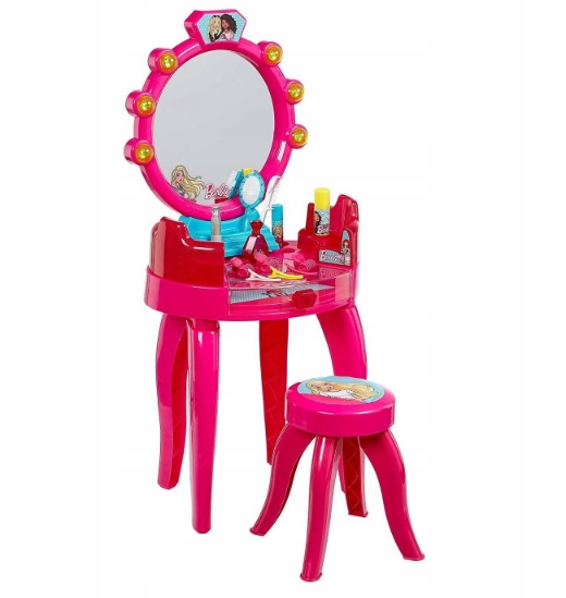 Klein Barbie Studio Salon piękności Toaletka z akc