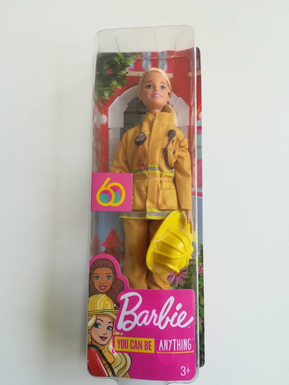 Barbie Lalka Kariera Strażaczka Strażak