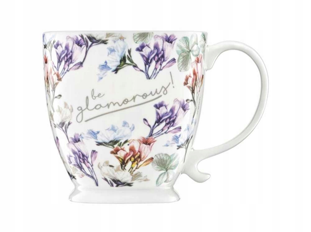 KUBEK PORCELANOWY GARDEN 480 ML BE GLAMOROUS MIĘTA