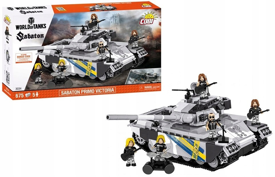 Klocki Czo g Sabaton Primo Victoria COBI1 3034 9059405629 oficjalne archiwum Allegro