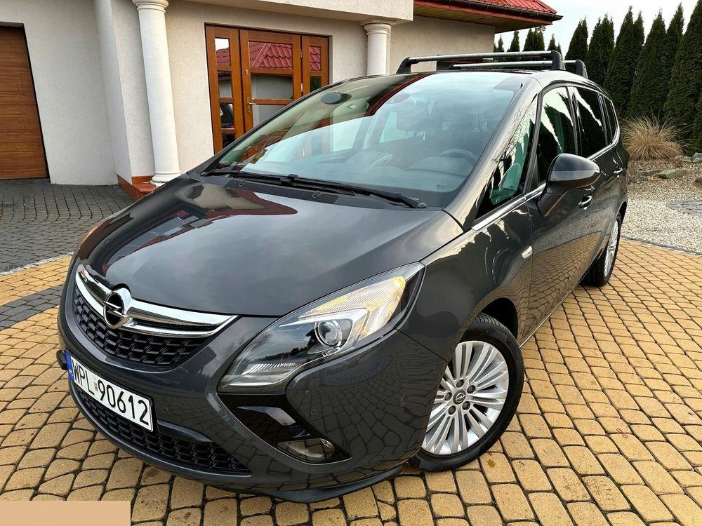 Opel Zafira 1.6 CDTI 136KM 2015r Panorama lamera navi alu 7 foteli!