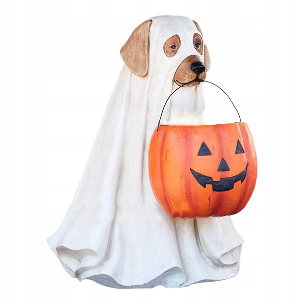 Stojak Pies/Kot Figurka Sprzyja Halloweenowe