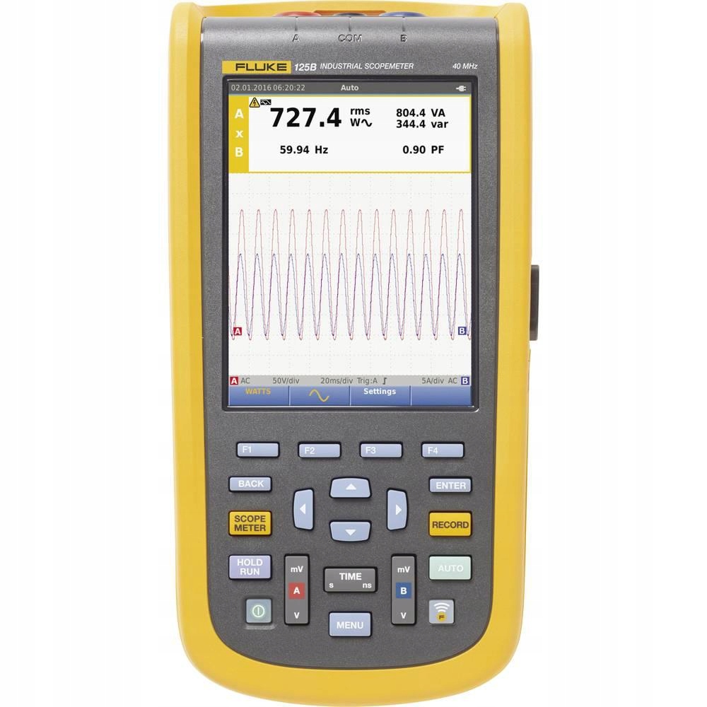 Skopometr Fluke 125B/EU ręczny oscyloskop
