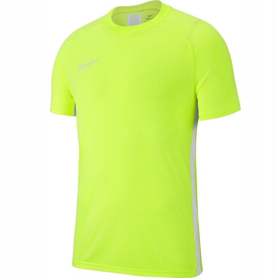 Koszulka piłkarska męska Nike Dry limonkowa 2XL