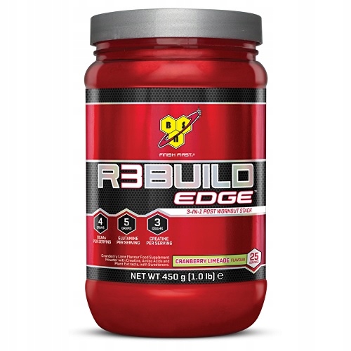 BSN REBUILD EDGE 450g BCAA KREATYNA GLUTAMINA SIŁA