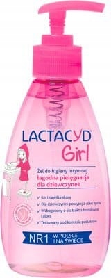 Lactacyd girl, żel do higieny intymnej, 200ml