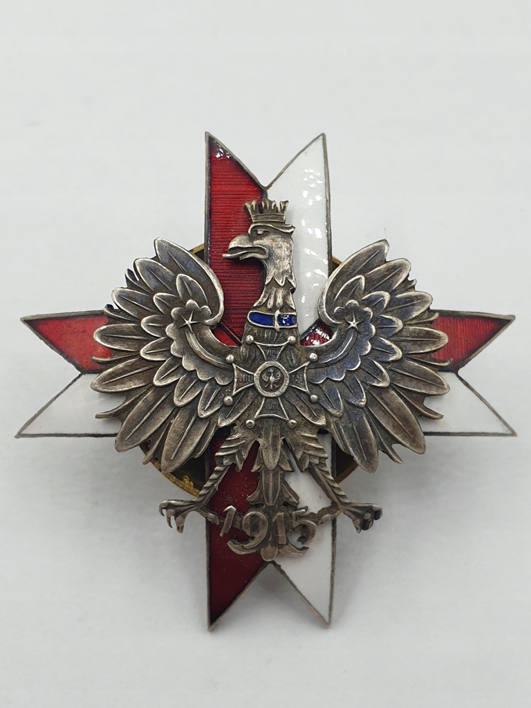 Odznaka oficer. 1 Pułk Ułanów Krechowieckich KOPIA
