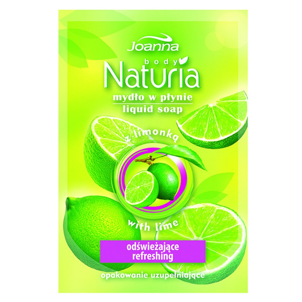 Joanna Naturia Body Liquid Soap mydło w płynie Lim