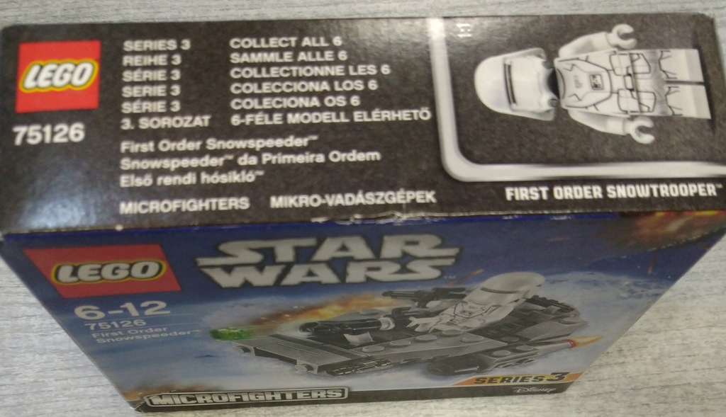 LEGO 75126 STAR WARS - ŚMIGACZ ŚNIEŻNY POWYSTAWOWY - 11874756582 ...