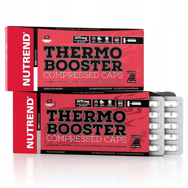 Nutrend Thermobooster Compressed - 60 kaps.