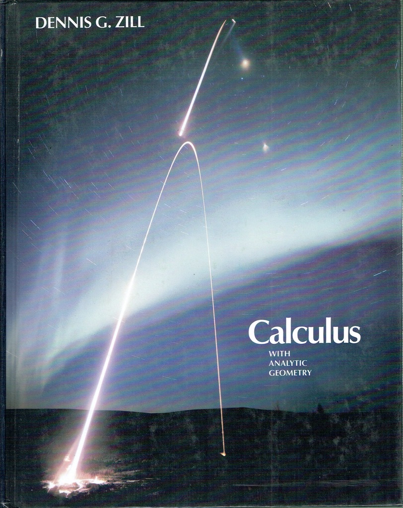 Calculus with Analytic Geometry Zill ang. 58E